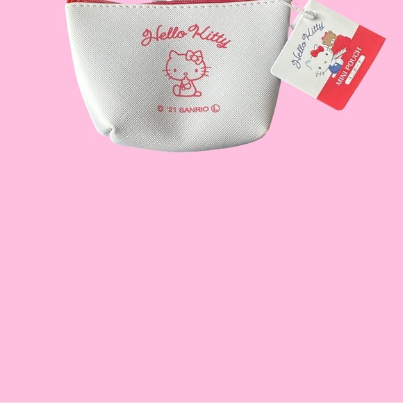 Hello Kitty White and Red Mini Pouch - Picture 2 of 3